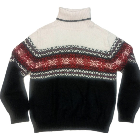 Carolyn Taylor Sweaters - Carolyn Taylor Vintage Fair Isle Knit Sweater SKUW533